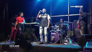 Busy Signal Missing You  Live performance by microphone general  vocal band Uganda jamaican [upl. by Gomez]