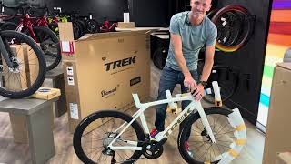 Unboxing Gen8 Trek Madone SLR7 Era White [upl. by Leen]