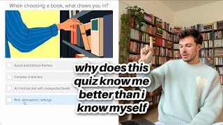 i am once again using book quizzes to decide what to read [upl. by Nhguaval]