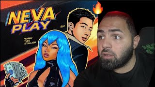 Megan Thee Stallion  Neva Play feat RM official Audio Reaction [upl. by Readus]