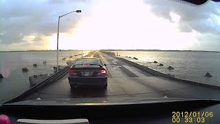 Drive Across Demerara Harbour Bridge [upl. by Ezara883]