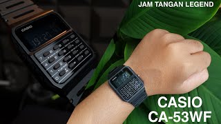 JAM TANGAN INI PENUH HISTORI‼️ REVIEW CASIO CA53WF SANG LEGEND [upl. by Tanhya851]