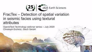 OpendTect Technology Webinar FracTex  Detection of Spatial Variation in Seismic Facies [upl. by Cristina]