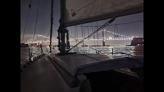 Sailing a Oday 30 Sailboat from Connecticut to Virginia June 2021 [upl. by Eimar]