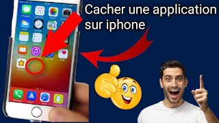 Comment cacher une application sur Iphone [upl. by Notlehs]