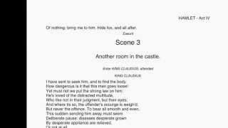 Hamlet Act 4 scenes 1 2 3 walkthrough [upl. by Oad745]