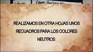 Colores quebrados y neutros [upl. by Sine]