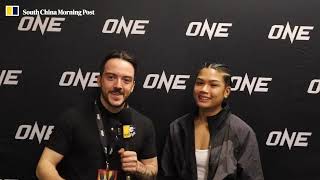 Jackie Buntan reacts to big KO of Diandra Martin  ONE Championship Fight Night 10 [upl. by Mcspadden]