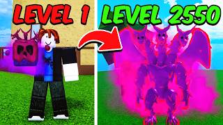 Noob To MAX LEVEL Venom in Blox Fruits FULL MOVIE [upl. by Henka]