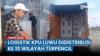 KPU Luwu Salurkan Logistik Pilkada 2024 ke 10 Daerah Terpencil [upl. by Enyalb214]