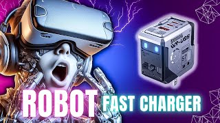 WEKOME Robot 67W GaN Fast Charger Best Fast Charger For Iphone 13 And Other Phones Quick Charge 30 [upl. by Strawn]