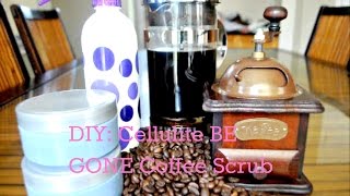 DIY Cellulite BE GONE Coffee Scrub [upl. by Ruthie133]