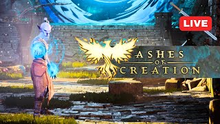 🔴Mage solo leveling ASHES OF CREATION ALPHA 2 5🔴 [upl. by Amada884]