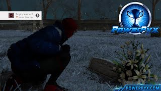 SpiderMan Miles Morales Never Give Up Trophy Guide Jefferson Davis Grave Location [upl. by Eneri]