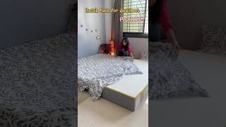 Rs10 elastic hack for Bedsheet  DIY fitted Bedsheet hack bedsheet diy easydiy youtube [upl. by Asalocin]