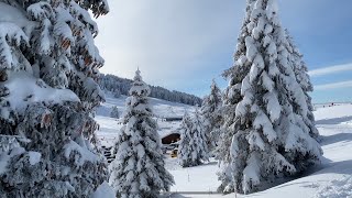 LE SEMNOZ SKI RESORT HAUTESAVOIE and ANNECY in WINTER [upl. by Carnay]