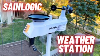 Sainlogic Solar Weather Station  8in1 Weather Station REVIEW Indoor  Outdoor Sensors 🌤️ [upl. by Verla]