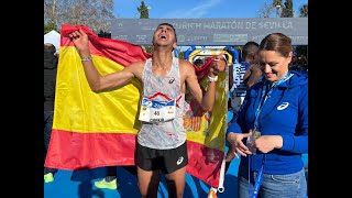 🏃🏻🏃🏽‍♀️ ASÍ ES CORRER EL ZURICH MARATÓN SEVILLA [upl. by Namsu]