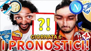 SAMPDORIAINTER RIUSCIRANNO A VINCERE ANCHE QUESTA PRONOSTICI SERIE A 6 [upl. by Eatnoed]