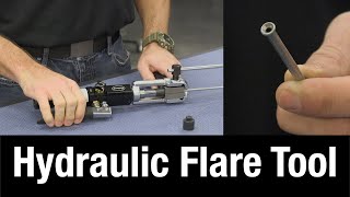 How To Form a Perfect 316quot Double Flare  Hydraulic Flaring Tool  Eastwood [upl. by Berlauda]