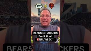 BEARS vs PACKERS Prediction🚨NFL WEEK 11 [upl. by Libre]