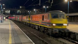 Stafford All Nighter With 60 Freight Trains amp More  222382024 [upl. by Ez]