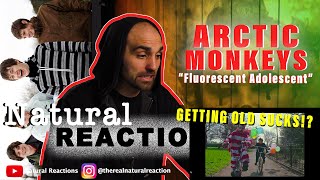 Arctic Monkeys  Fluorescent Adolescent Official Video REACTION [upl. by Ahseki]