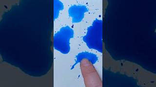 How to watercolor flowers easy  blue poppies shorts watercolor easywatercolor watercolorflowers [upl. by Chimene]