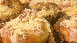 how to make ensaymada with ube macapuno filling [upl. by Gilman886]