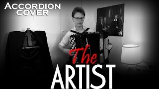 The Artist  George Valentin  Peppy and George Accordion Cover [upl. by Atilam]