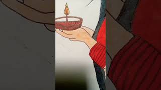 Diwali ki drawing [upl. by Mulford]