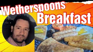 I ate J D Wetherspoons Vegetarian Breakfast  Was it a mistake UK Food Review [upl. by Naivaj]