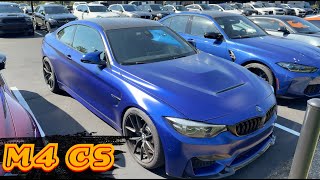 2020 Frozen Dark Blue II F82 BMW M4 CS [upl. by Jaddan530]