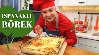 Bu Börek Tarifine Bayılacaksınız❗️Ispanaklı Lor Peynirli Nefis Börek Tarifi 👨‍🍳 CHEF OKTAY USTA [upl. by Udell]