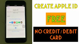 How To Create Apple ID Free In iphone ipad  Apple id kaise banaye [upl. by Twila]