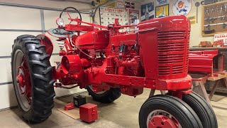 Farmall H Final Assembly Before First Start quotPreparation Hquot Project Episode 42 [upl. by Alesiram348]