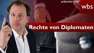 Dürfen sich Diplomaten alles erlauben 10 Fakten  Rechtsanwalt Christian Solmecke [upl. by Frederick]