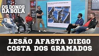 Lesão afasta Diego Costa dos gramados [upl. by Toy]