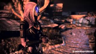 Mass Effect 3 Romance TaliZorah part 1  Tali finaly unmasked German [upl. by Yar]