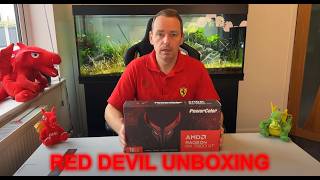 AMD Radeon PowerColor 7800 XT Red Devil Graphics Card Unboxing 4K [upl. by Eityak]