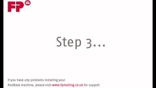 PostBase franking machine install Step 3 [upl. by Silber]