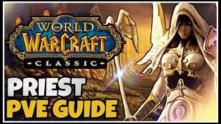 Classic WoW Priest PvE Guide Races Talents Consumables Rotation  Classic WoW Class Guides [upl. by Schofield741]