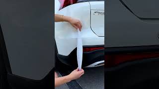 Car bumper anti collision strips to protect your car from scratches shortvideos [upl. by Lemmor645]