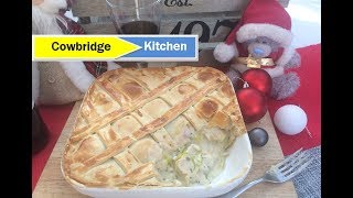 Turkey amp Leek Pie  Boxing day food [upl. by Ulrica405]