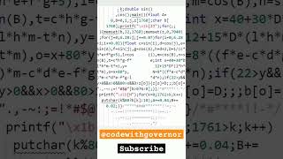 Animation with c codewithgovernor coding codewithgovernor programming [upl. by Nereids]
