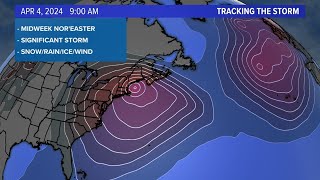 Noreaster explained Does next weeks storm have potential [upl. by Rinum285]