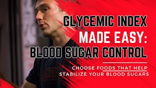 Glycemic Index Made Easy Choose Foods That Stabilize Blood Sugar [upl. by Arnaldo]