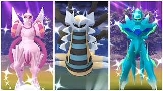 Origin Dialga Palkia and Giratina Raid invite Pokemon GO  Sinnoh Tour [upl. by Nylaras338]