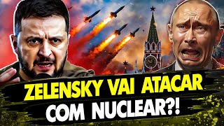 🚨Zelensky decidiu atacar Putin com mísseis nuclearesUcrânia Choca Rússia🚀 [upl. by Tirma]