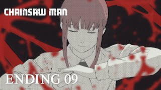 『チェンソーマン』第９話ノンクレジットエンディング  CHAINSAW MAN 9 Ending│Aimer「Deep down」 [upl. by Kosey929]